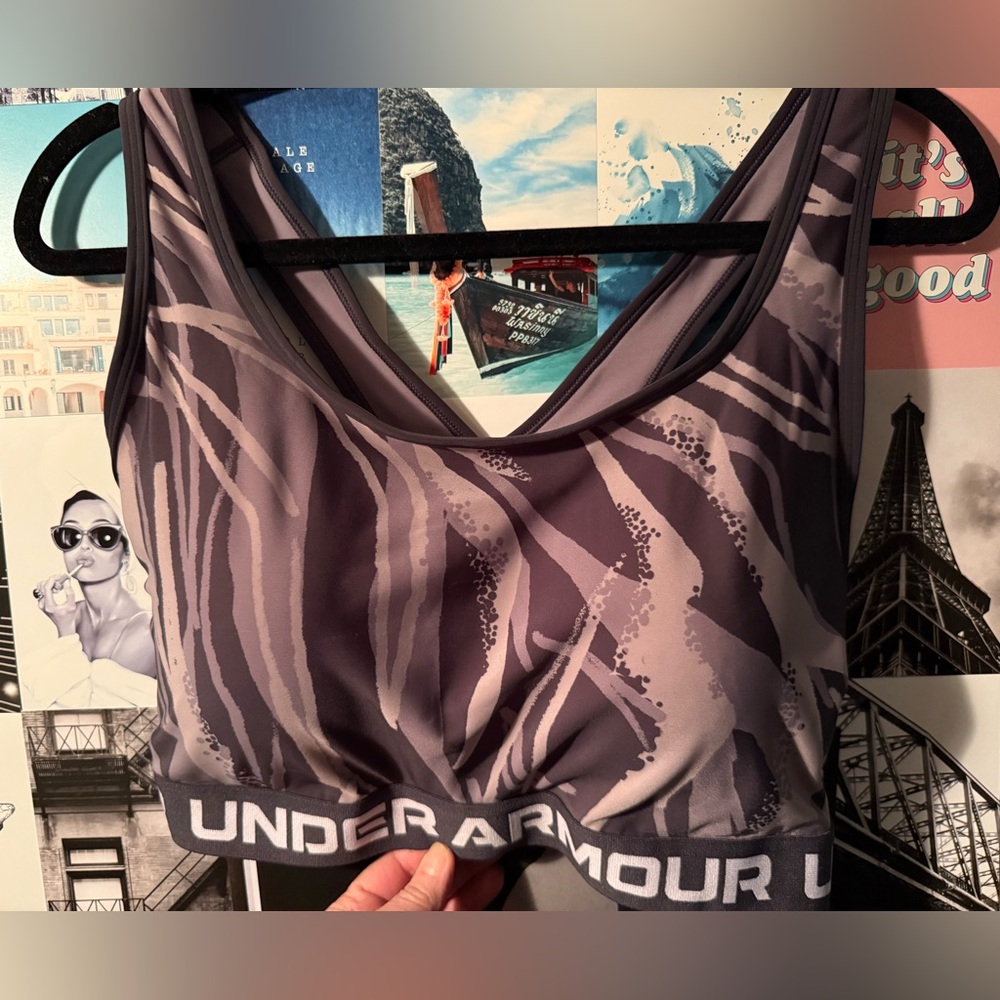 NWT Under Armour Compression Crossback Sports Bra 3X